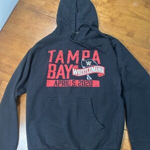 WWE Authentic Wrestlemania Tampa Bay 2020 Hoodie Sweatshirt Wrestling Medium